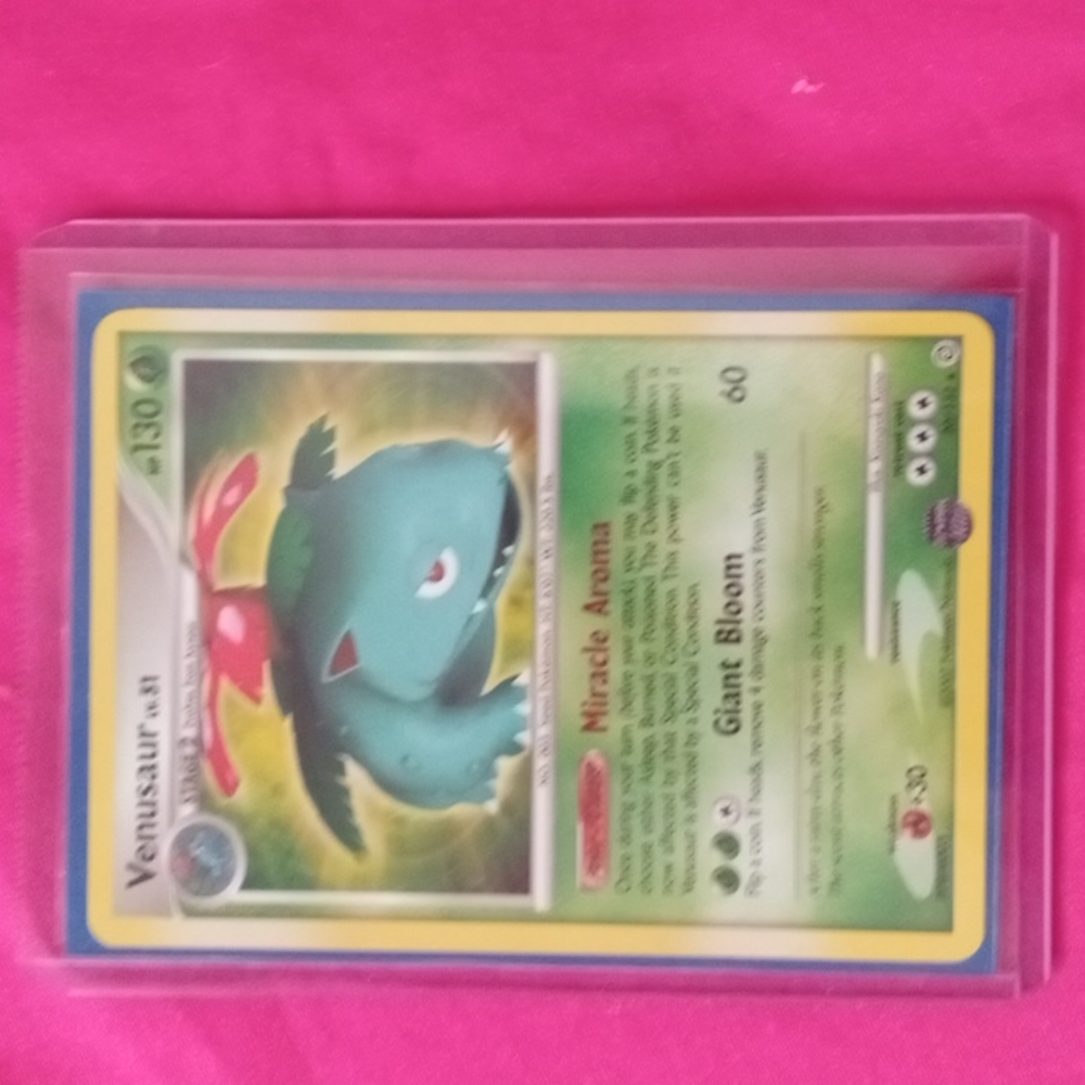 Venusaur 20/132 Diamond and Pearl Secret Wonders Rare Holo 2007 Pokemon